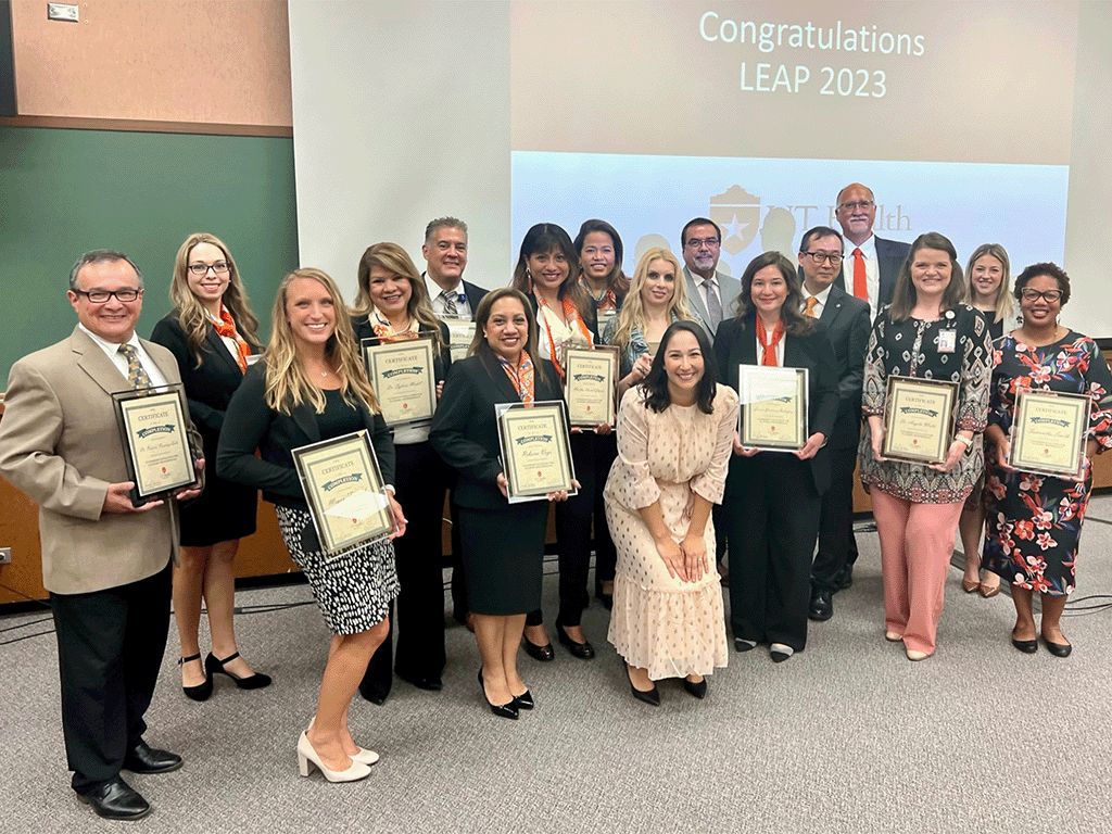 Graduates from the 2023 LEAP program 