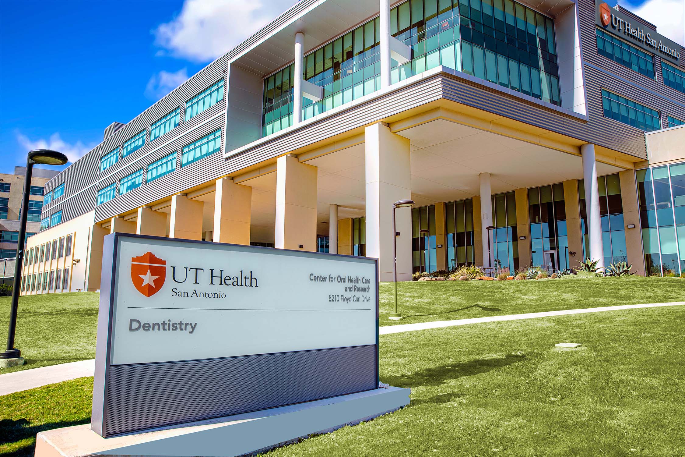 Center for oral health care and research building