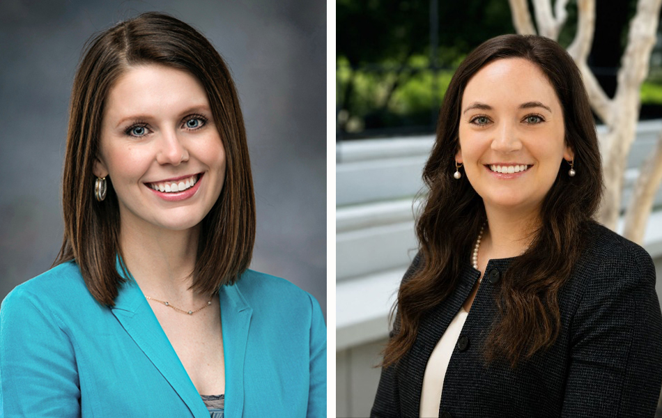 Joelle McRee, DDS, MS (left), 2026 Leslie M. Salkin Award recipient, and Kathryn Gabel, DDS, MS (right), 2026 Kramer Scholar Award finalist.