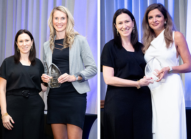 Julia A. Shelbourn, DMD (left) Lea El Hachem, DDS, MS (right)