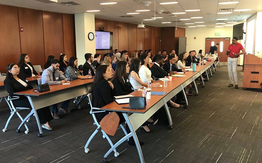 Presentation on the school's admission process from the 2018 event. 