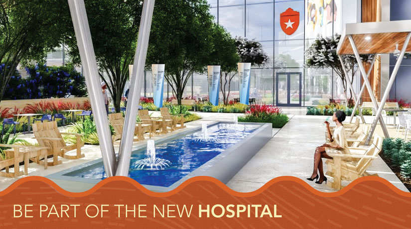 Be part of the new hospital