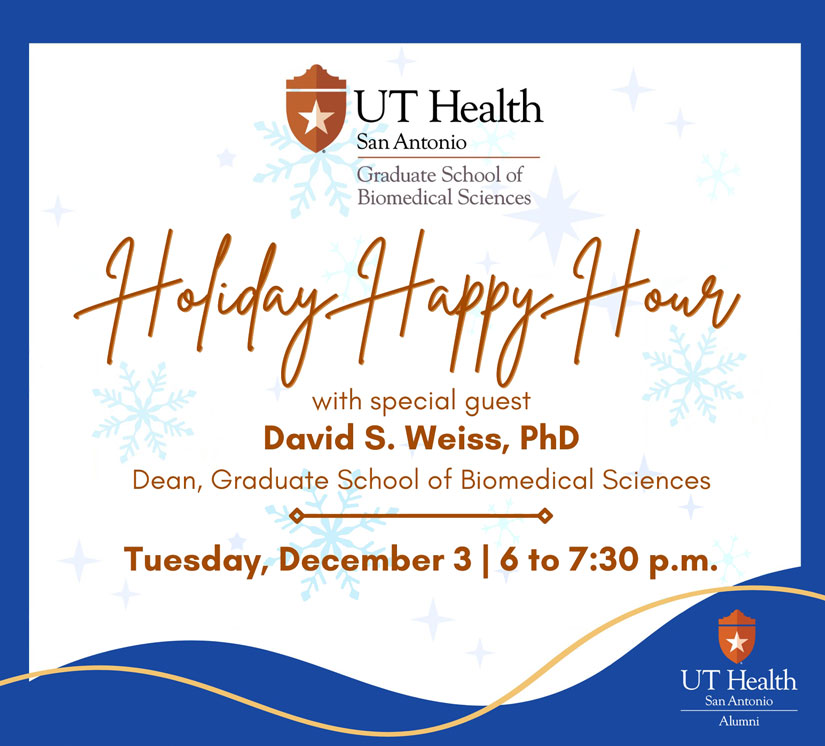 Graduate School of Biomedical Sciences Alumni Holiday Happy Hour