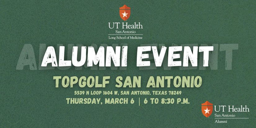 TopGolf Alumni Event banner