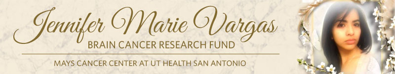 Jennifer Marie Vargas Brain Cancer Research Fund banner