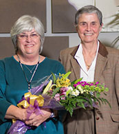 Photo of Kay Eskew and Dr. Bettie Sue Masters