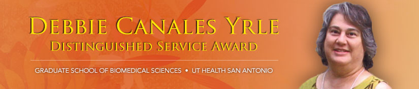 Debbie Canales Yrle Distinguished Service Award