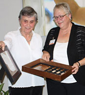 Sandra Westerman and Dr. Bettie Sue Masters