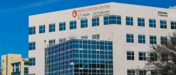 Photo of the Mays Cancer Center