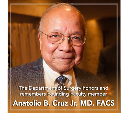 Anatolio B. Cruz Jr, MD, FACS
