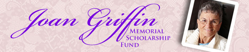Joan Griffin Memorial Scholarship Fund banner