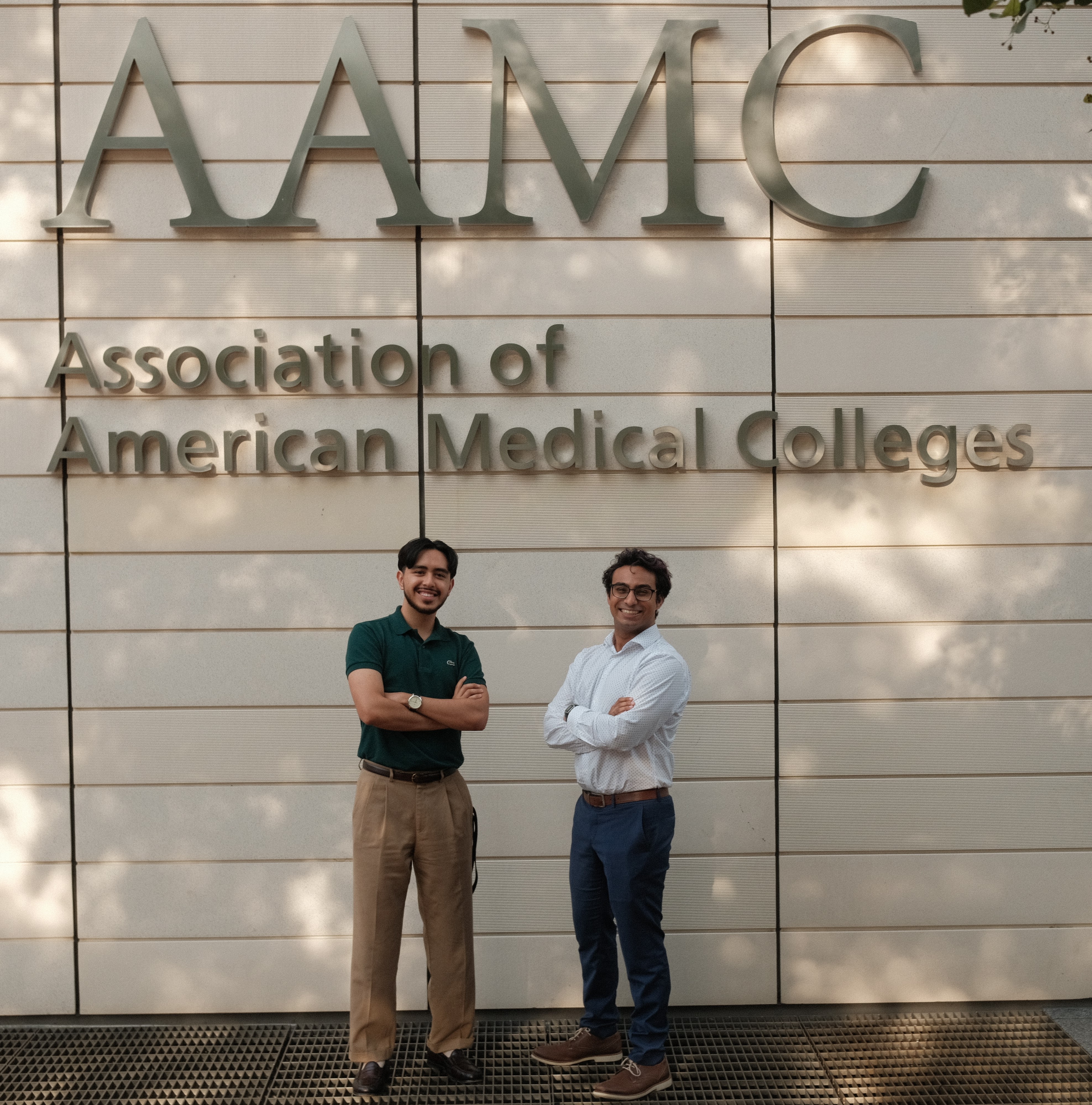 student leaders at AAMC HQ